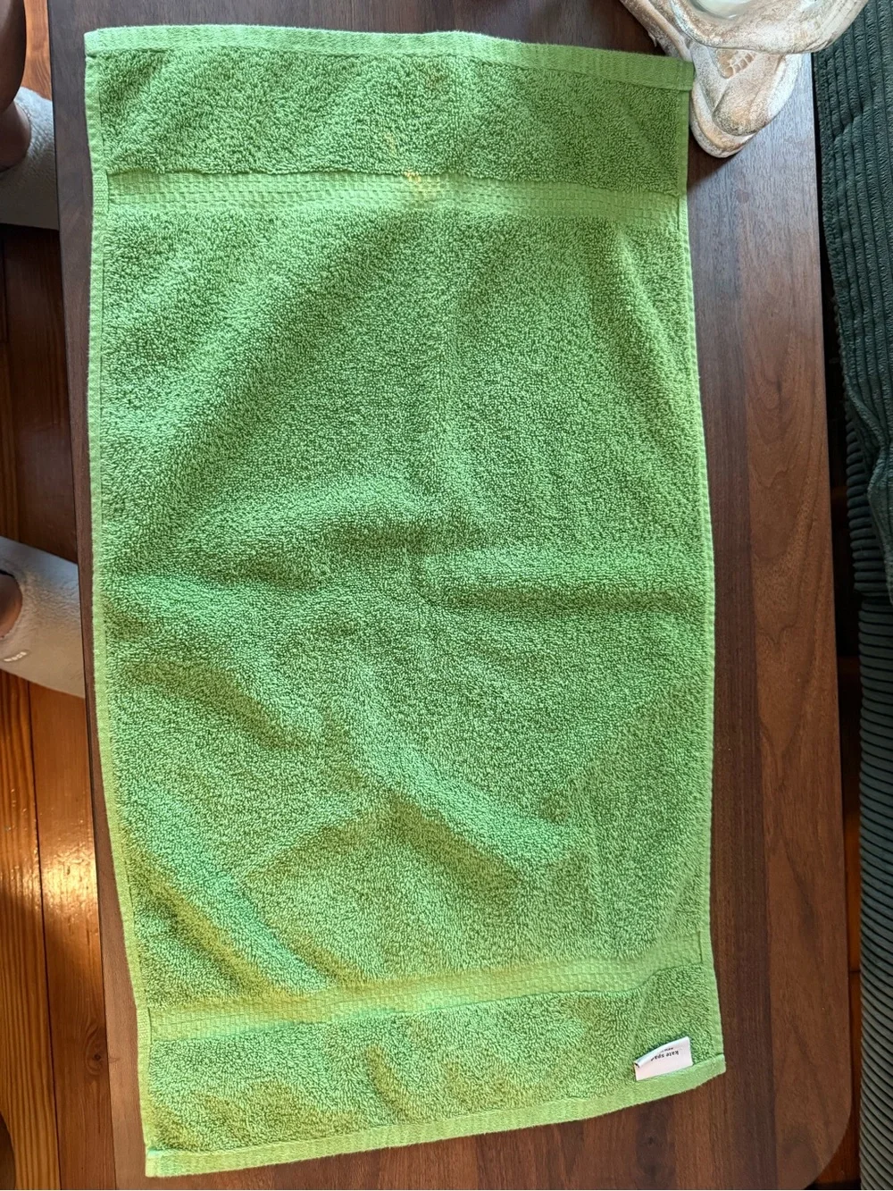 kate spade Green Terry Hand Towel